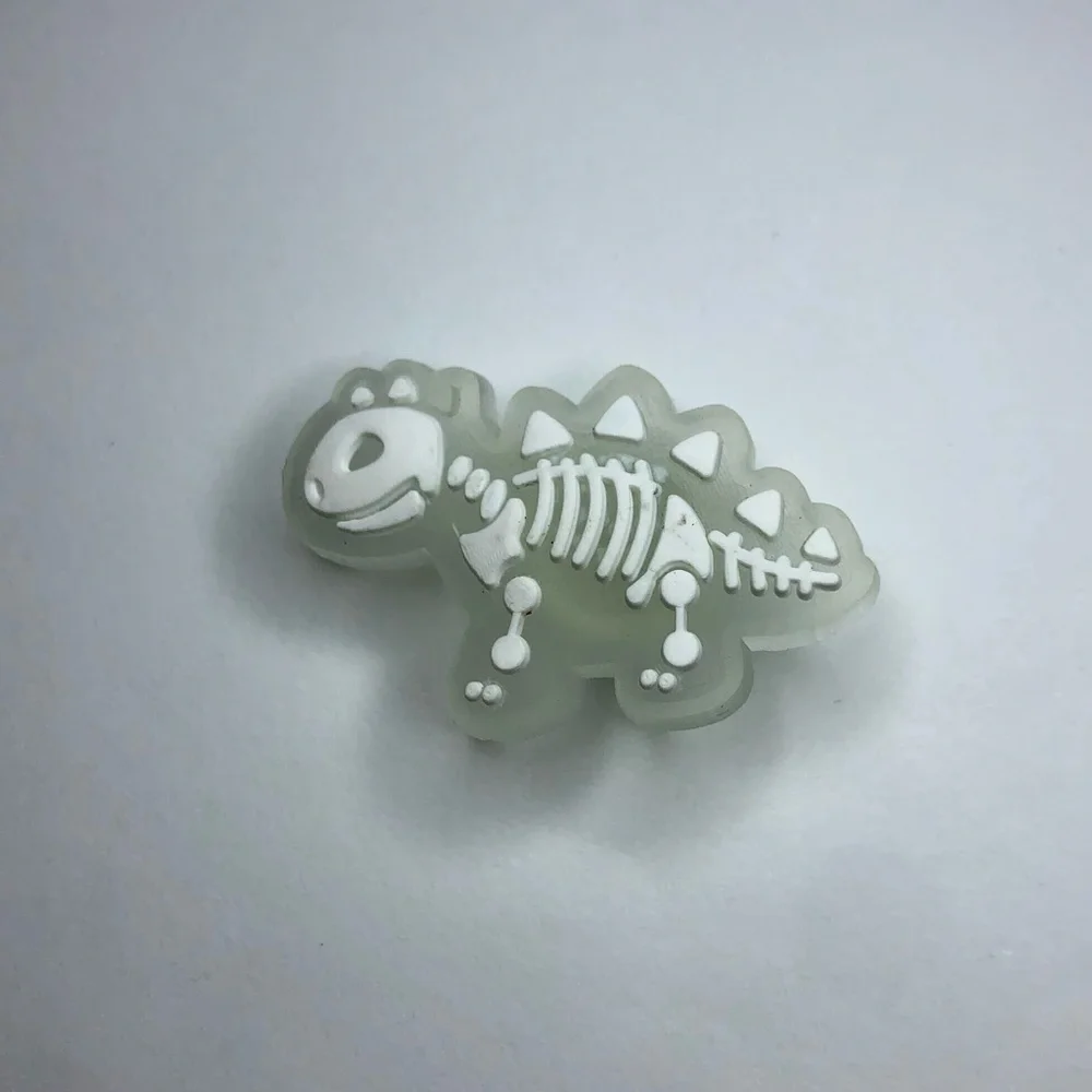 10/$13 Luminous Dinosaur Shoes Charm/Jibbitz